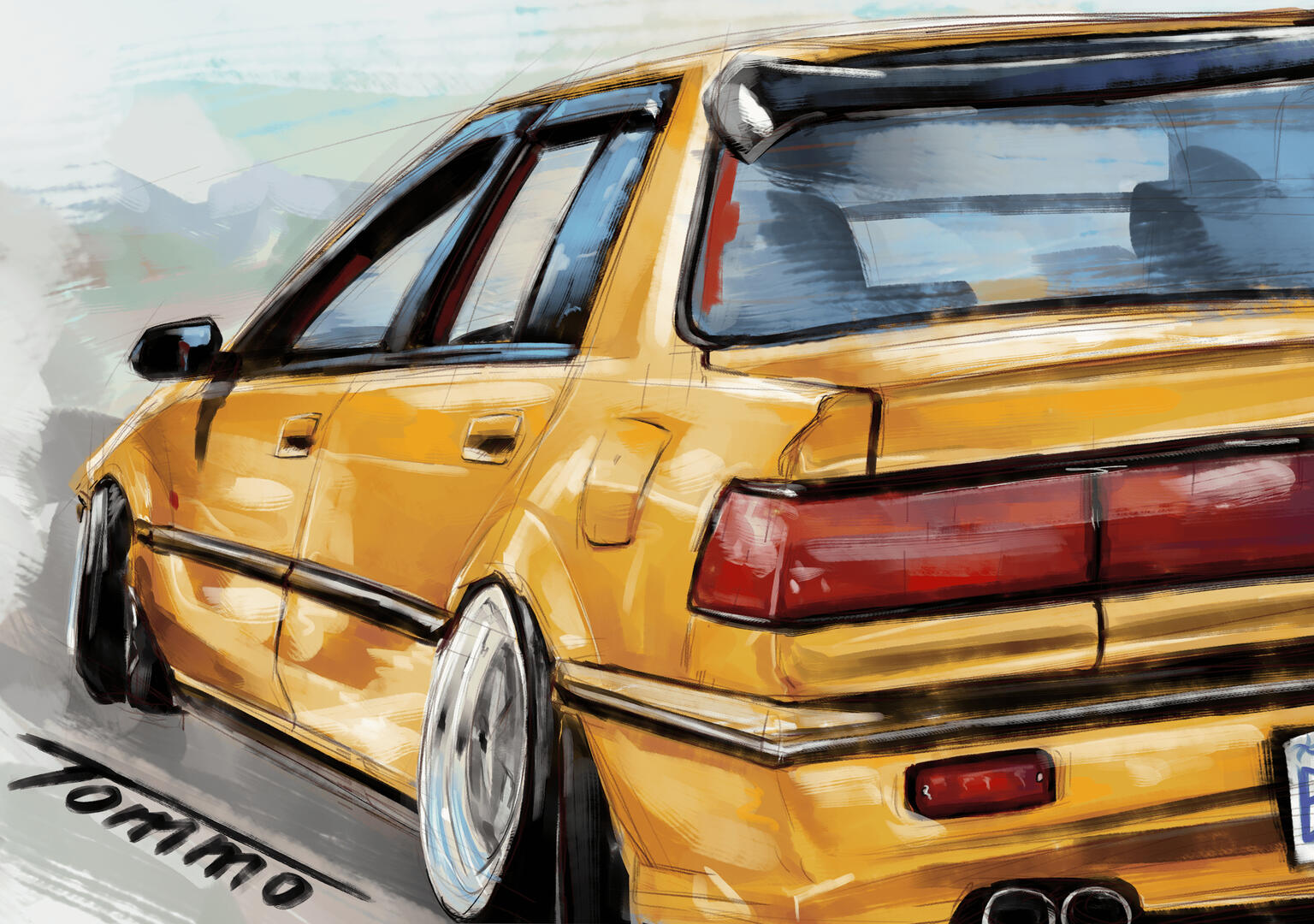 Gold civic Gold civic
